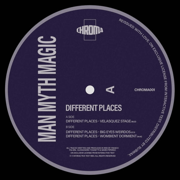 Man Myth Magic - Different Places Vinyl