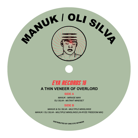 Manuk & Oli Silva - A Thin Veneer Of Overlord Vinyl - Vinyl Record