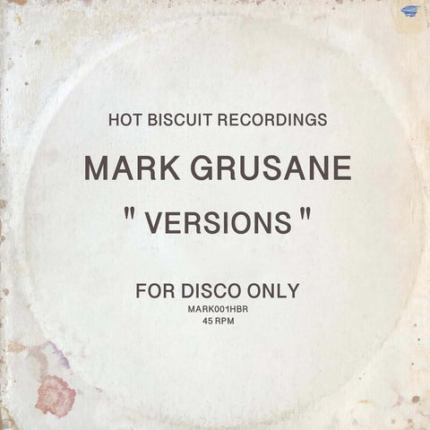 Mark Grusane - Versions Vinyl - Vinyl Record