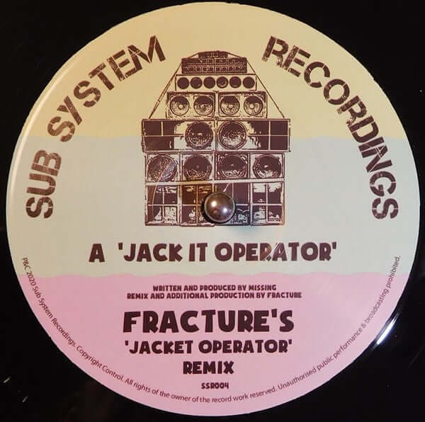 Missing - Jack It Operator Vinyl