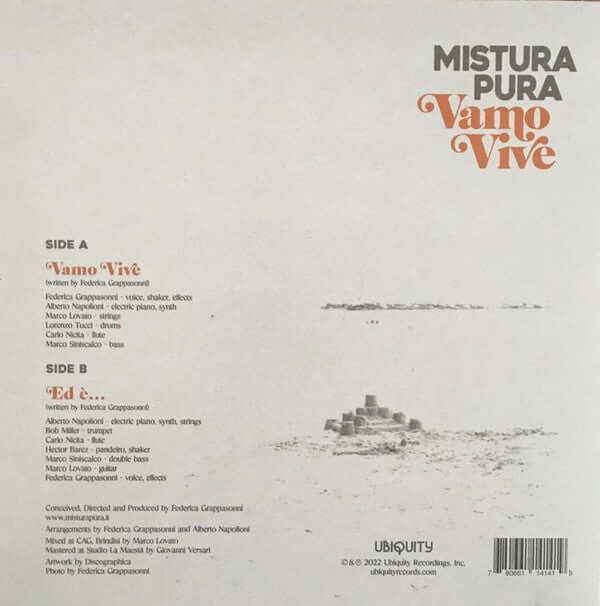 Mistura Pura - Vamo Vive Vinyl