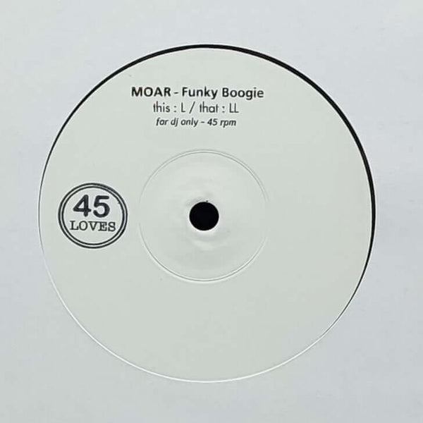 Moar - Funky Boogie Vinyl