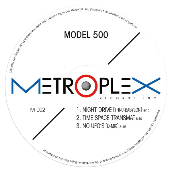 Model 500 - Night Drive (Thru - Babylon) Vinyl