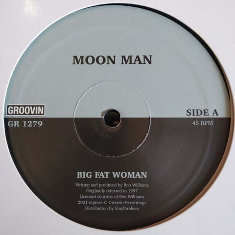 Moon Man - Big Fat Woman Vinyl - Vinyl Record