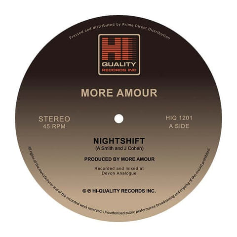 More Amour - Nightshift / Don't Look Down Vinyl - Vinyl Record