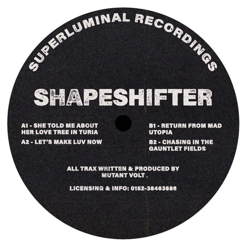 Mutant Volt - 'Shapeshifter' Vinyl Vinyl - Vinyl Record
