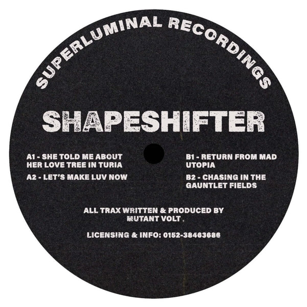 Mutant Volt - 'Shapeshifter' Vinyl Vinyl