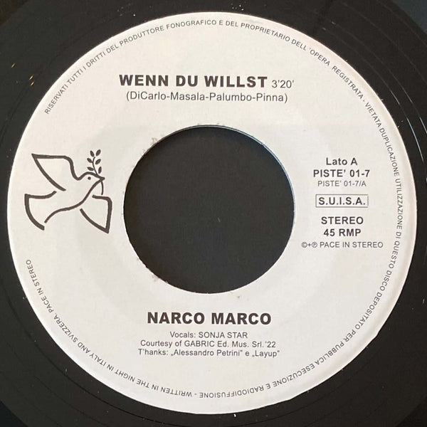 Narco Marco - 'Wenn Du Willst' Vinyl Vinyl