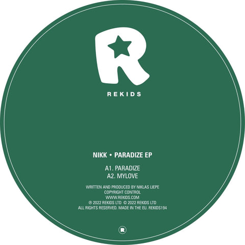 NIKK - Paradize Vinyl - Vinyl Record