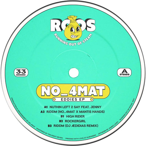 No_4mat - Eddie’s EP Vinyl - Vinyl Record