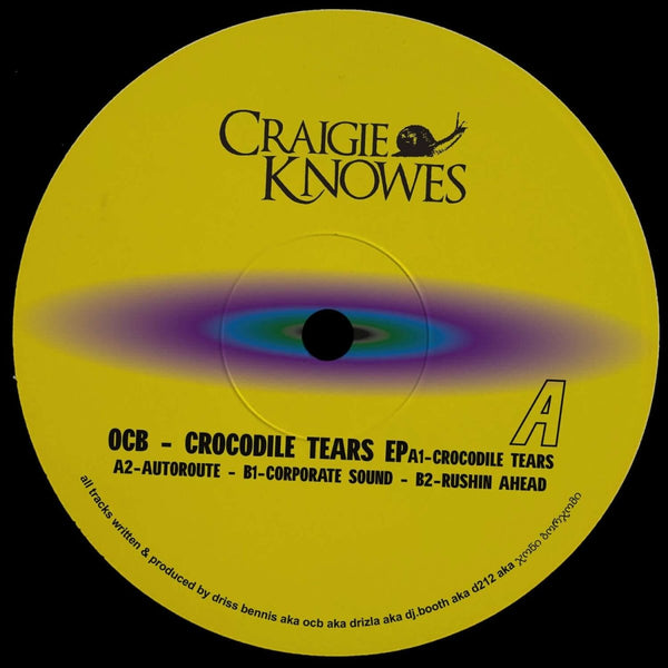 OCB - 'Crocodile Tears' Vinyl Vinyl