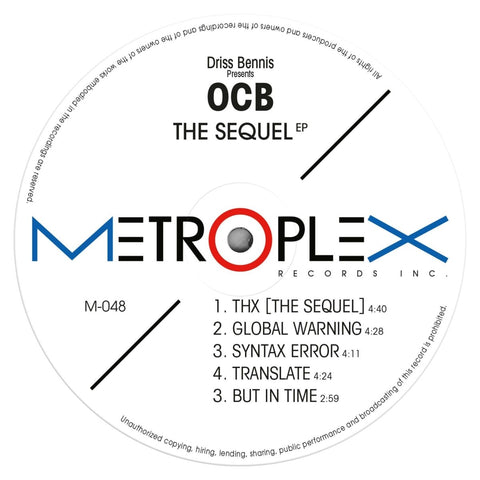 OCB - The Sequel Vinyl - Vinyl Record