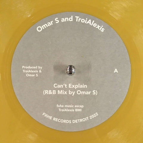 Omar S - Can't Explain Vinyl - Vinyl Record
