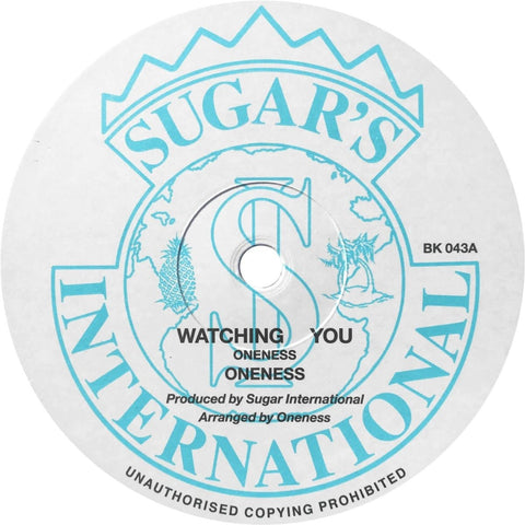 Oneness - 'Watching You' Vinyl Vinyl - Vinyl Record