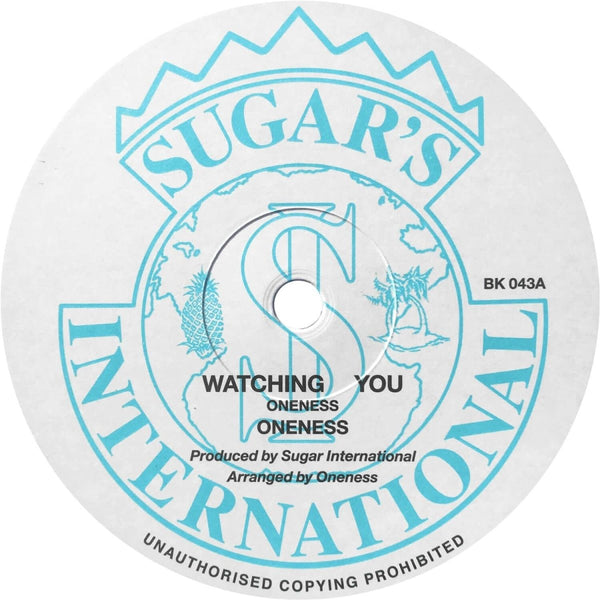 Oneness - 'Watching You' Vinyl Vinyl