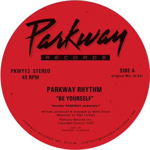 Parkway Rhythm - 'Be Yourself' Vinyl Vinyl - Vinyl Record