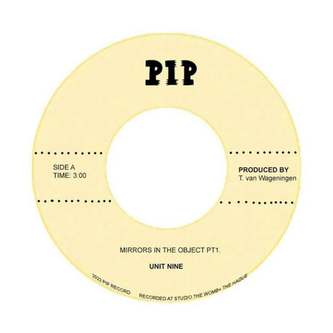 Unit Nine - Mirrors In The Object - Artists Unit Nine Genre Jazz-Funk, Library Music Release Date 21 Apr 2023 Cat No. PIP005-7 Format 7" Vinyl - PIP - PIP - PIP - PIP - Vinyl Record