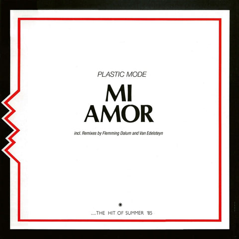 Plastic Mode - Mi Amor (DR 003) Vinyl - Vinyl Record