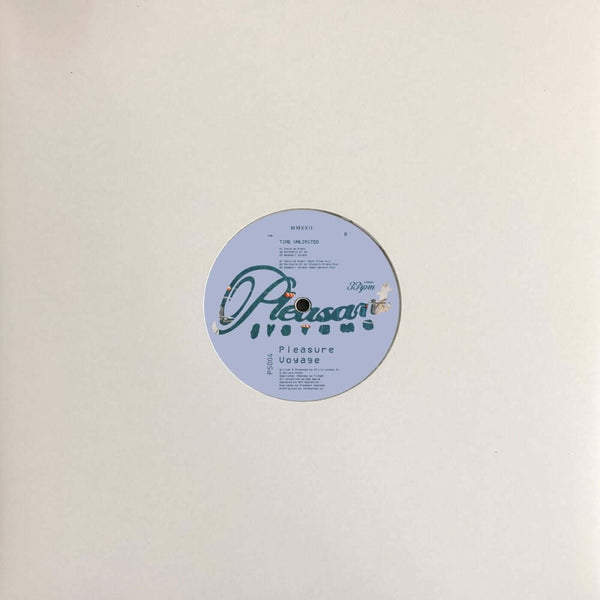 Pleasure Voyage - 'Time Unlimited' Vinyl Vinyl