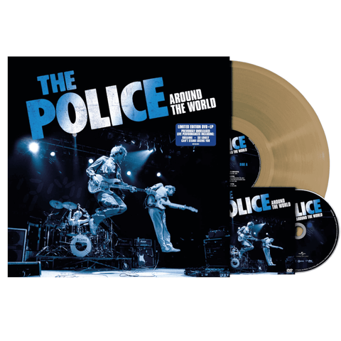 The Police - Around The World (Gold) - Artists The Police Genre Rock, Pop, Reissue Release Date 24 Feb 2023 Cat No. 4800645 Format 12" Gold Vinyl + DVD - Mercury Studios - Mercury Studios - Mercury Studios - Mercury Studios - Vinyl Record