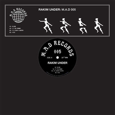 Rakim Under - M.A.D RECORDS 005 Vinyl - Vinyl Record