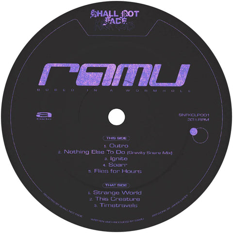 Ramu - 'Bored in a Wormhole' Purple Vinyl Vinyl - Vinyl Record