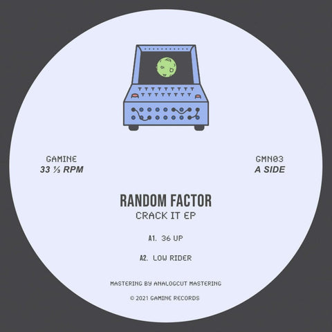 Random Factor - Crack It EP Vinyl - Vinyl Record