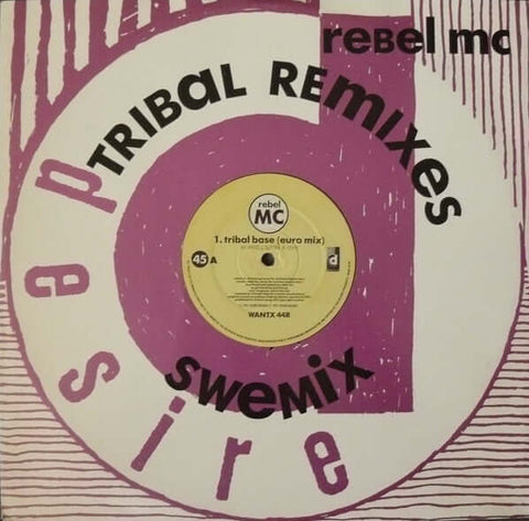 Rebel MC - Tribal Base (Tribal Remixes) Vinyl - Vinyl Record