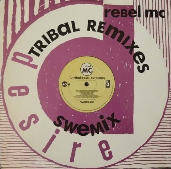 Rebel MC - Tribal Base (Tribal Remixes) Vinyl