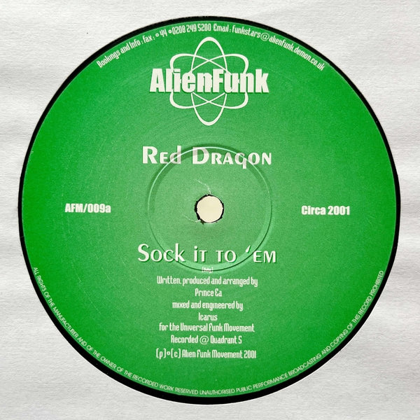 Red Dragon - Sock It To 'Em Vinyl