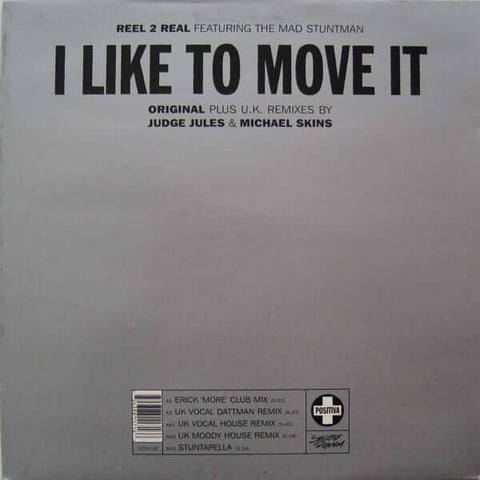 Reel 2 Real Featuring The Mad Stuntman - I Like To Move It Vinyl - Vinyl Record