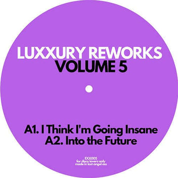 Luxxury - 'Vol 5' Vinyl - Artists Luxxury Genre Disco / Rock, Edits Release Date 19 Aug 2022 Cat No. EXX005 Format 12
