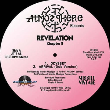 Revelation - Chapter 2 - Artists Revelation Genre Breakbeat, House, Reissue Release Date 5 May 2023 Cat No. MVV003 Format 12