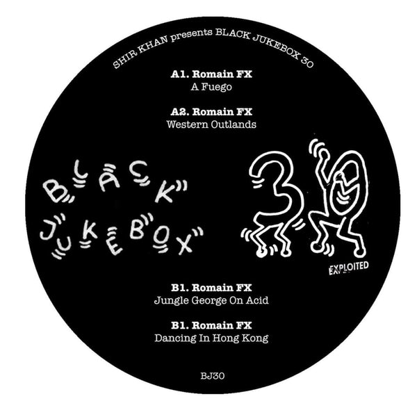 Romain FX - Shir Khan Presents Black Jukebox 30 Vinyl