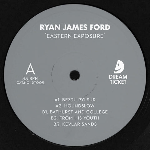 Ryan James Ford - 'Eastern Exposure' Vinyl Vinyl - Vinyl Record