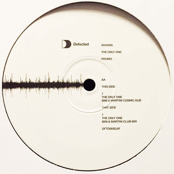 Sahara - The Only One (Bini & Martini Mixes) Vinyl
