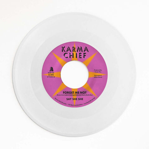 Say She Say - 'Forget Me Not' White Vinyl Vinyl - Vinyl Record