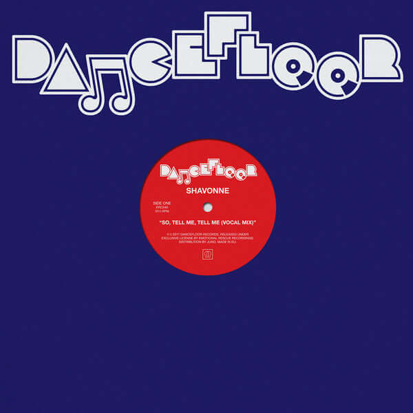 Shavonne - So, Tell Me, Tell Me Vinyl