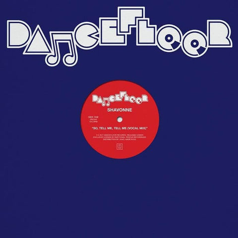 Shavonne - So Tell Me Tell Me Vinyl - Vinyl Record