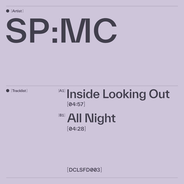 SP:MC - Inside Looking Out / All Night Vinyl