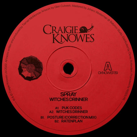 Spray Witches - 'Drinner' Vinyl Vinyl - Vinyl Record