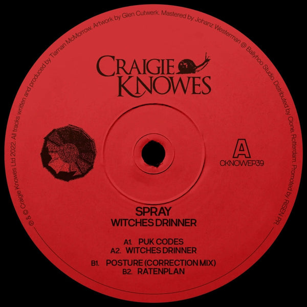 Spray Witches - 'Drinner' Vinyl Vinyl