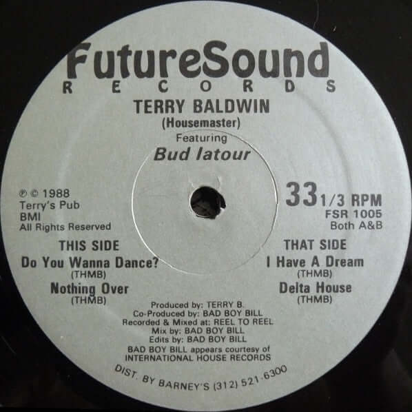Terry Baldwin Featuring LaTour - Do You Wanna Dance? Vinyl