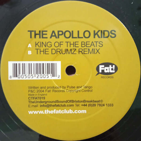 The Apollo Kids - King Of The Beats Vinyl - Vinyl Record