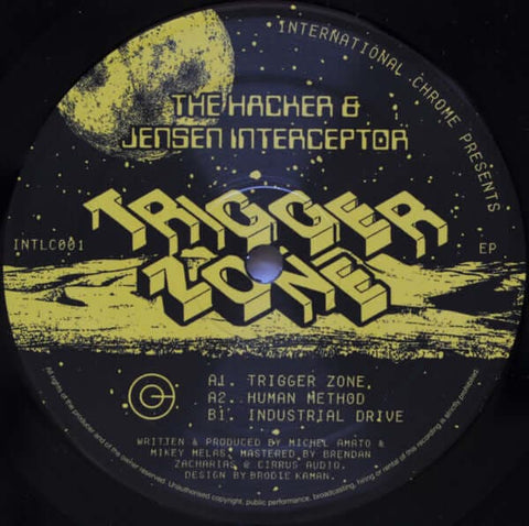 The Hacker & Jensen Interceptor - Trigger Zone Vinyl - Vinyl Record