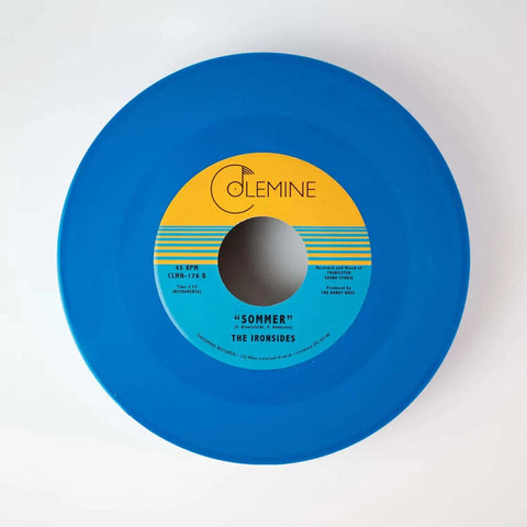 The Ironsides - 'Changing Light / Sommer' Blue Vinyl Vinyl - Vinyl Record