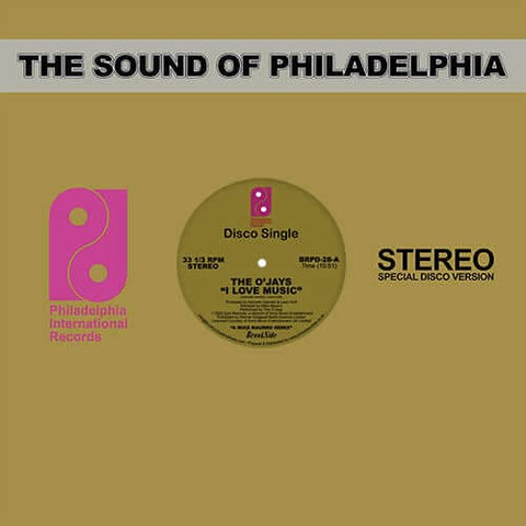 The O'Jays / Harold Melvin & The Blue Notes ft. Teddy Pendergrass - I Love Music Vinyl - Vinyl Record