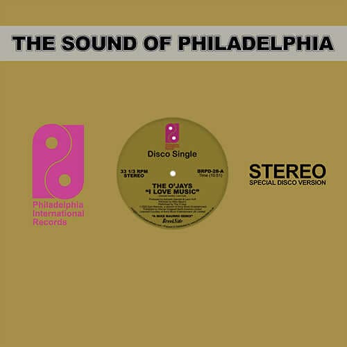 The O'Jays / Harold Melvin & The Blue Notes ft. Teddy Pendergrass - I Love Music Vinyl