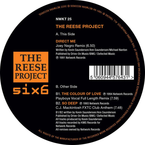 The Reese Project - Remixes Vinyl - Vinyl Record