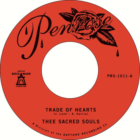 Thee Sacred Souls - Trade Of Hearts / Let Me Feel Your Charm Vinyl - Vinyl Record